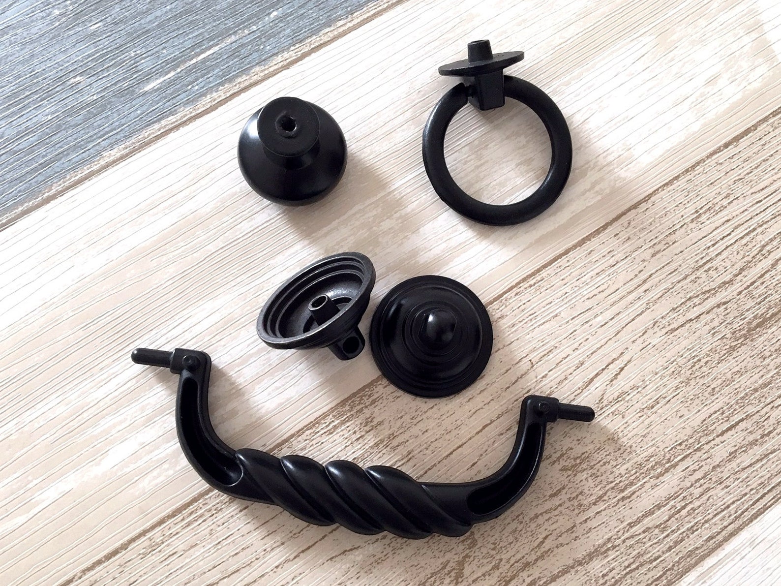 4 1/2 Drop Handles Dresser Knob Drawer Knobs Pulls Ring Etsy