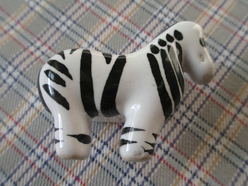 Dresser Knob Drawer Knobs Pulls Handles White Black Zebra Etsy