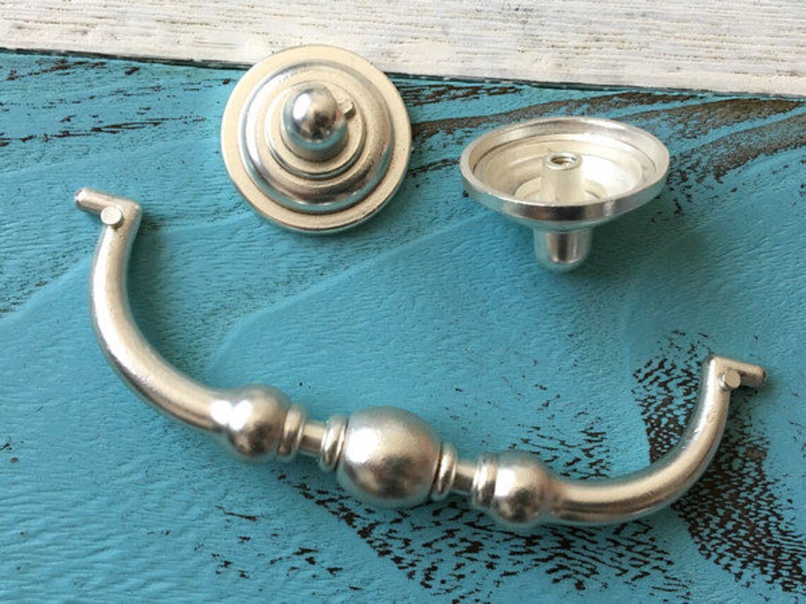 4.25 Drop Handle Bail Swing Drawer Pull Handles Knob Etsy