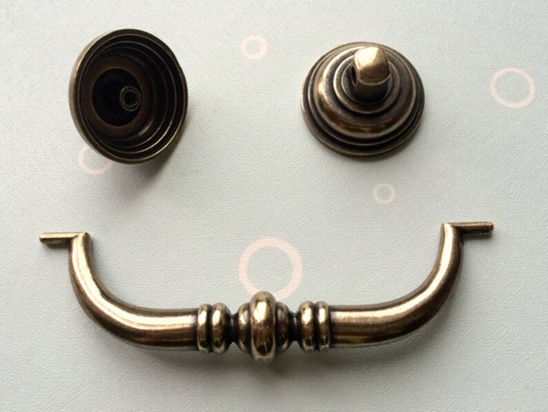 3.5 4.25 Drop Bail Swing Dresser Pulls Drawer Pull Handles Etsy