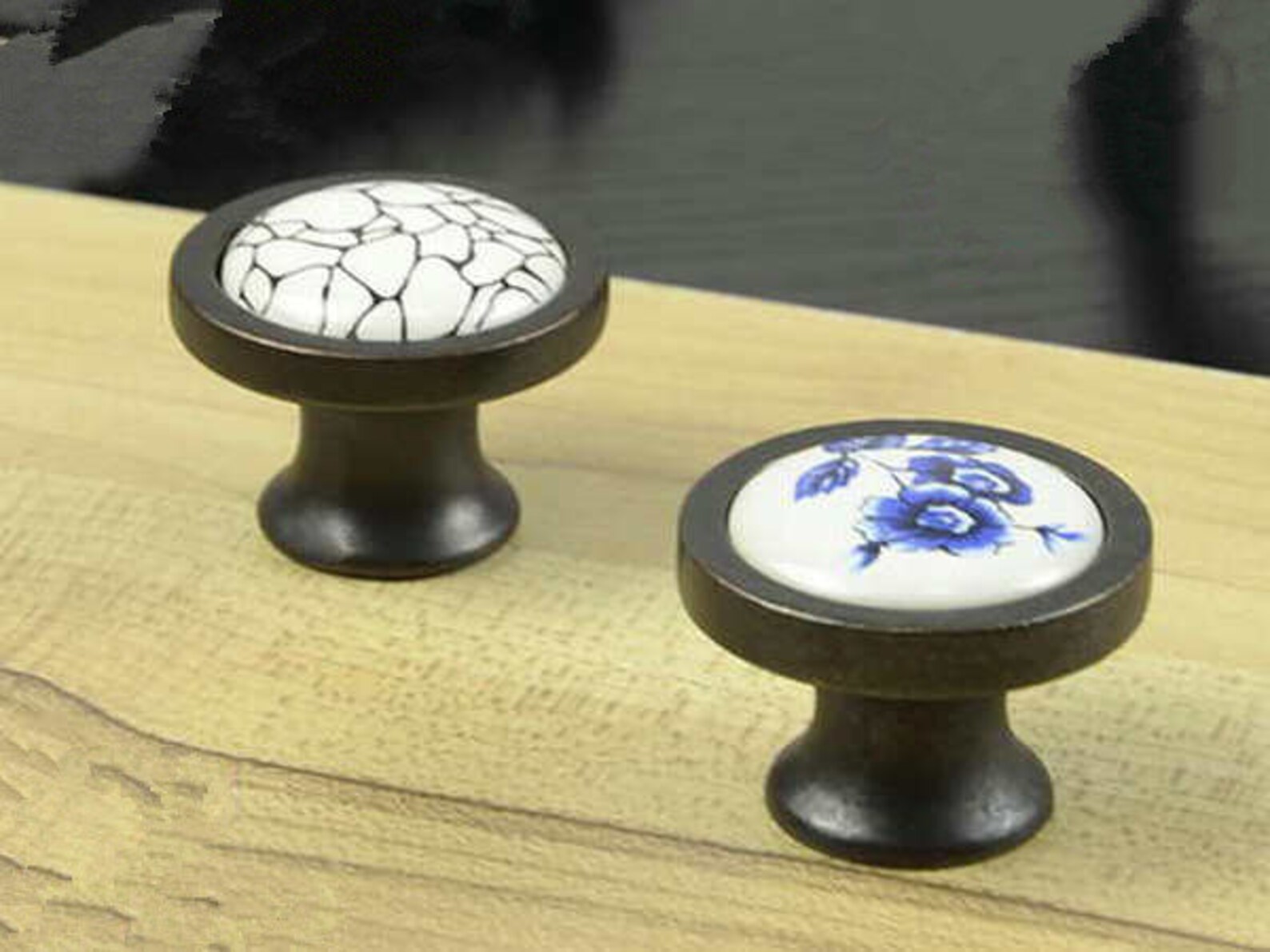 3.75 Dresser Pull Ceramic Drawer Pulls Knobs Handles Etsy