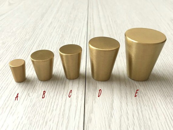 Brass Knob Brass Drawer Pull Dresser Knob Drawer Knobs Pulls Etsy