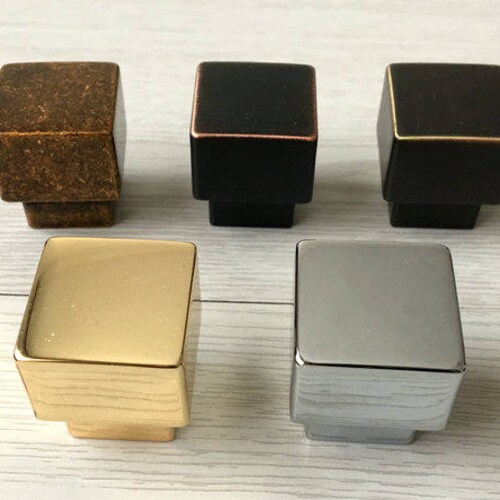 Black and Gold Round Patterned Ceramic Cupboard Drawer Knobs Etsy