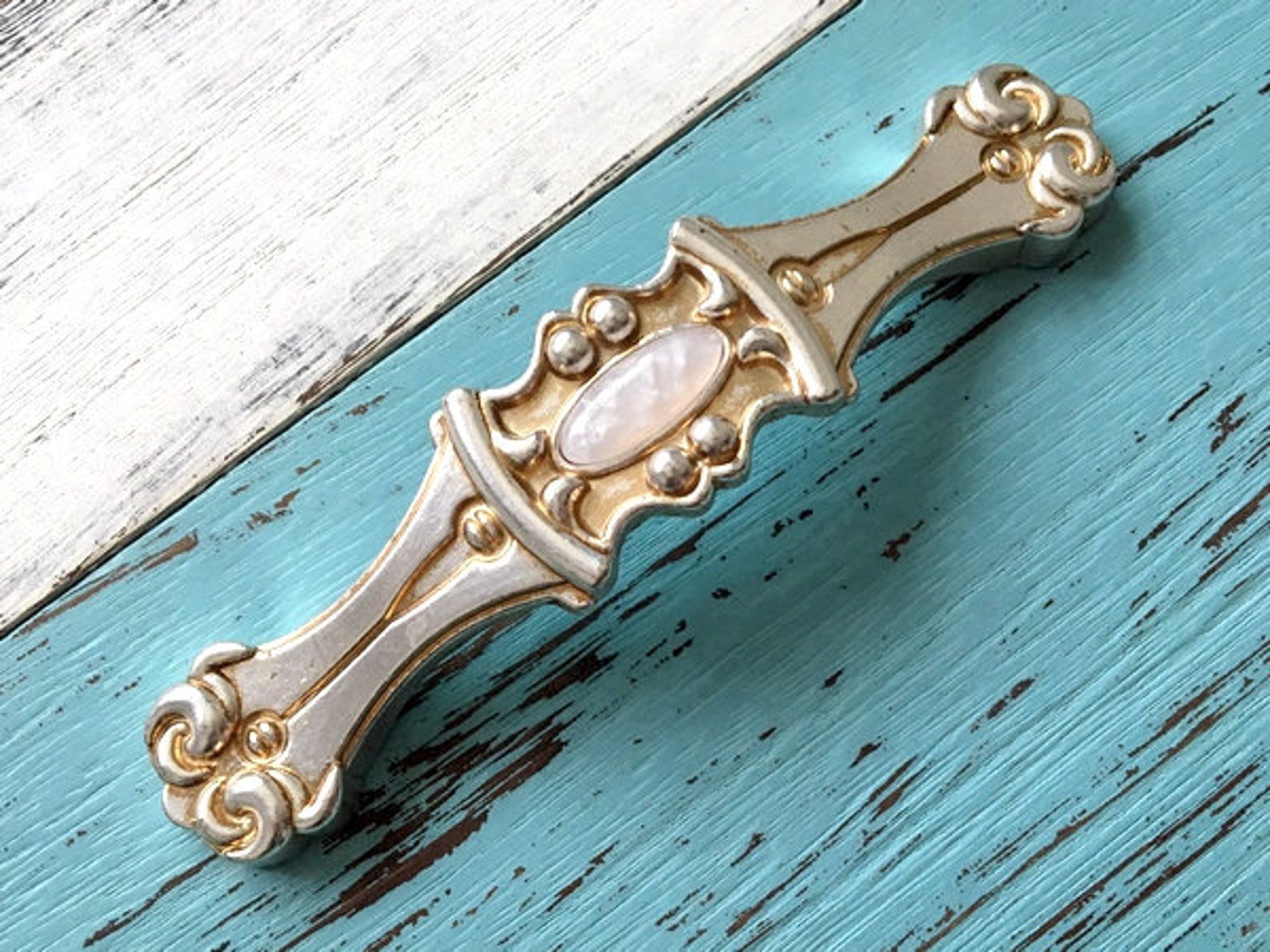 3.75 5 Shabby Chic Drawer Knobs Pulls Handles Etsy