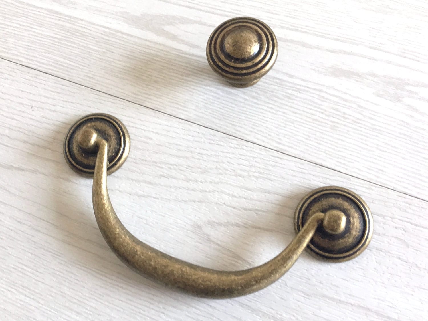 4 1/2 Bail Drawer Pull Vintage Style Drawer Handles Etsy