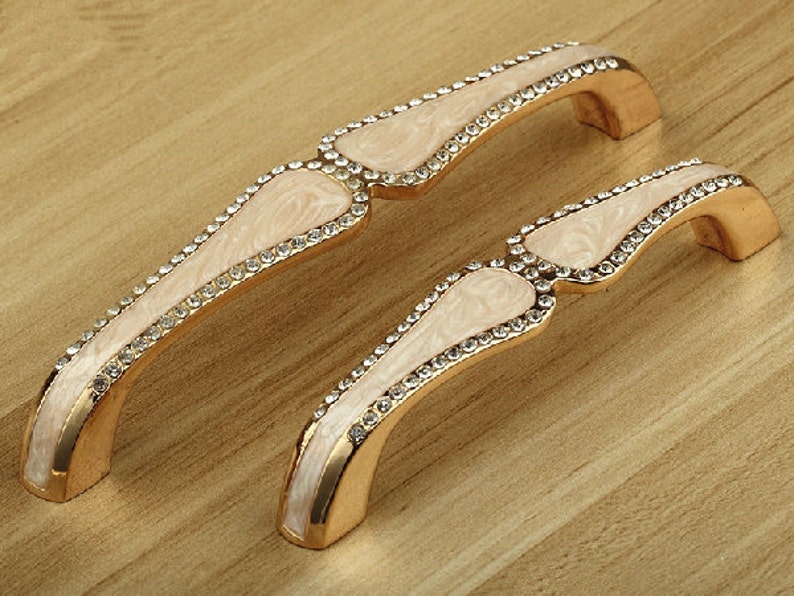 3.75 5 Glass Dresser Pulls Drawer Pull Handles / Etsy