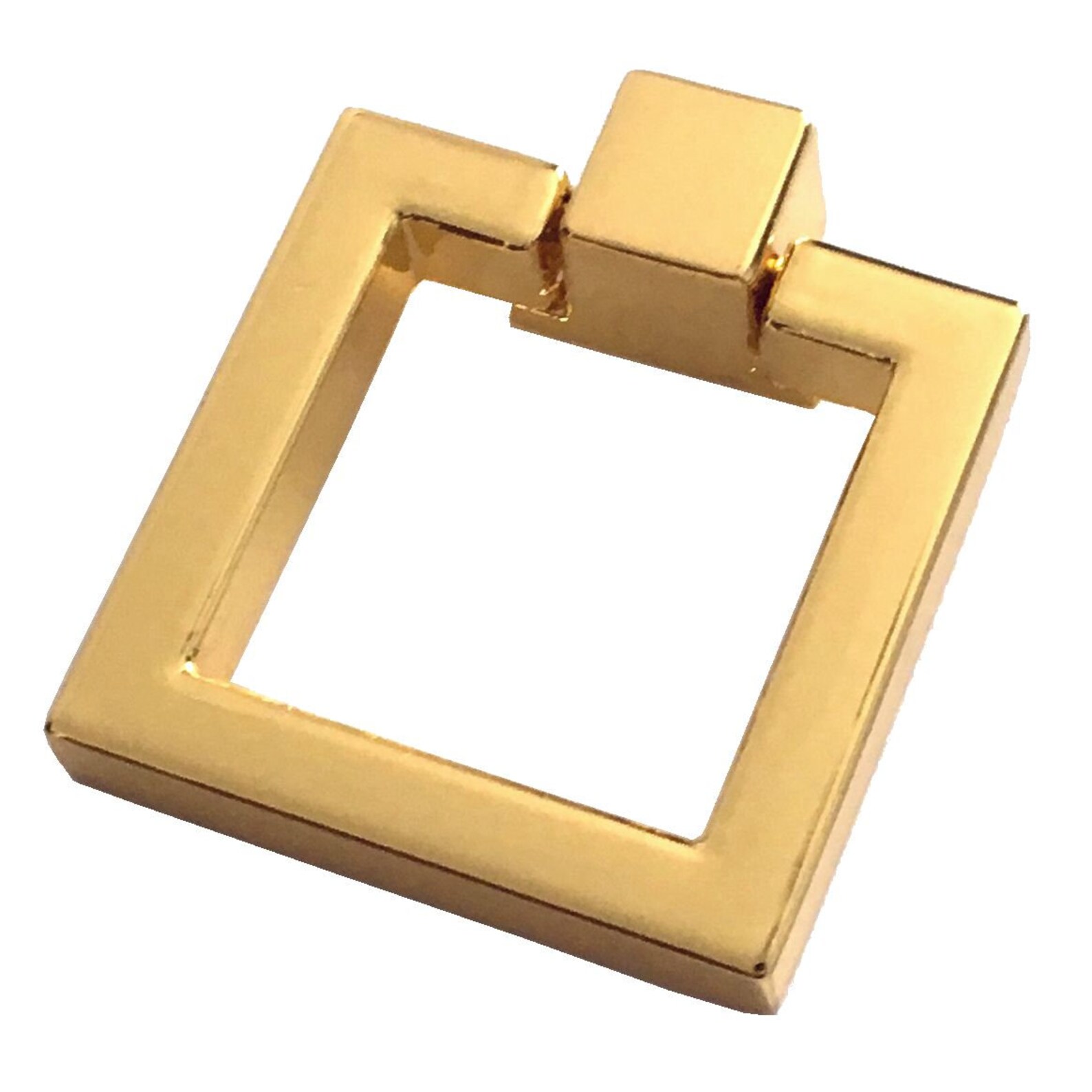 Square Dresser Pull Knobs Drawer Knob Pulls Handles Drop Rings Etsy