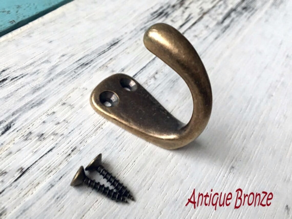 Small Wall Hooks Brass Tiny Hook Decorative Hooks Wall Hook Etsy UK