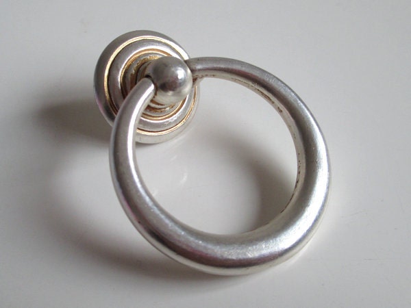 Vintage Style Drawer Knob Drop Ring Pendant Dresser Pull Drawer