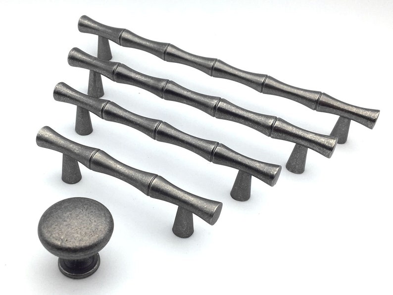 64 96 128 160 mm Bambus Schrankgriffe Möbelgriffe Schrank | Etsy