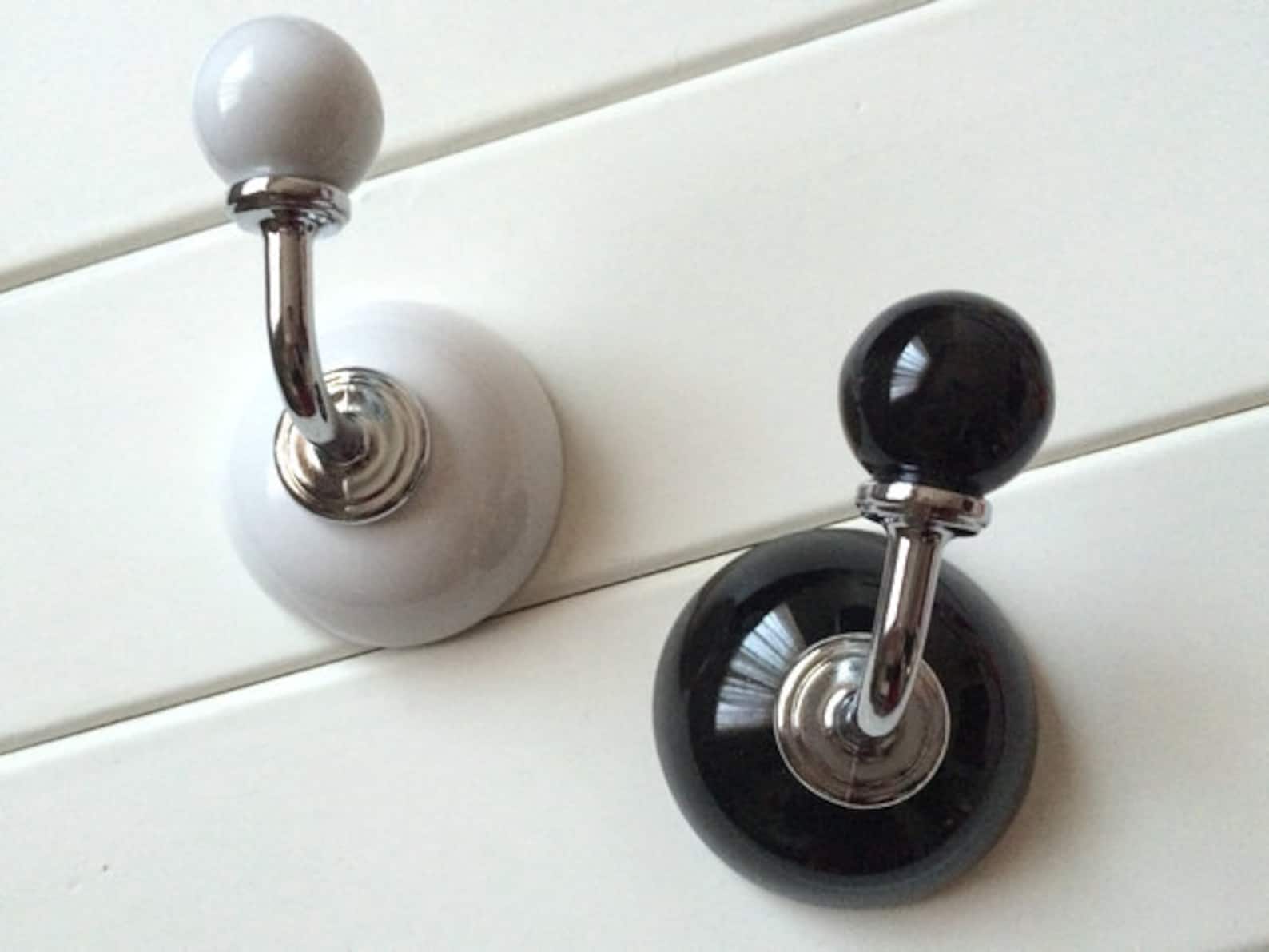 Bathroom Hook Decorative Hooks Kitchen Wall Hooks Ceramic Etsy