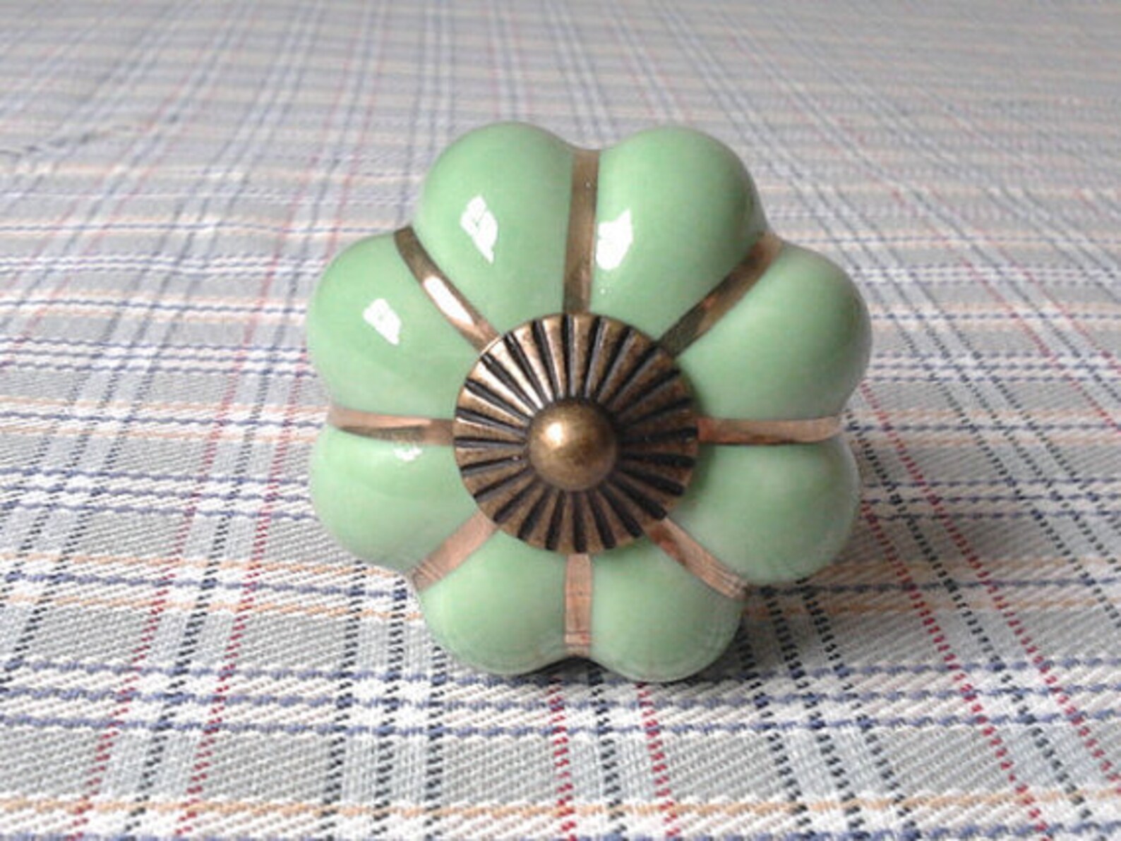 Drawer Knobs / Dresser Knob Pulls Handles / Green Ceramic Etsy