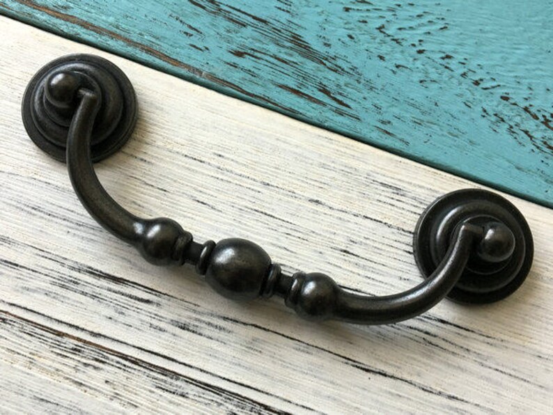 4.25 Drop Handle Bail Swing Drawer Pull Handles Knob Etsy
