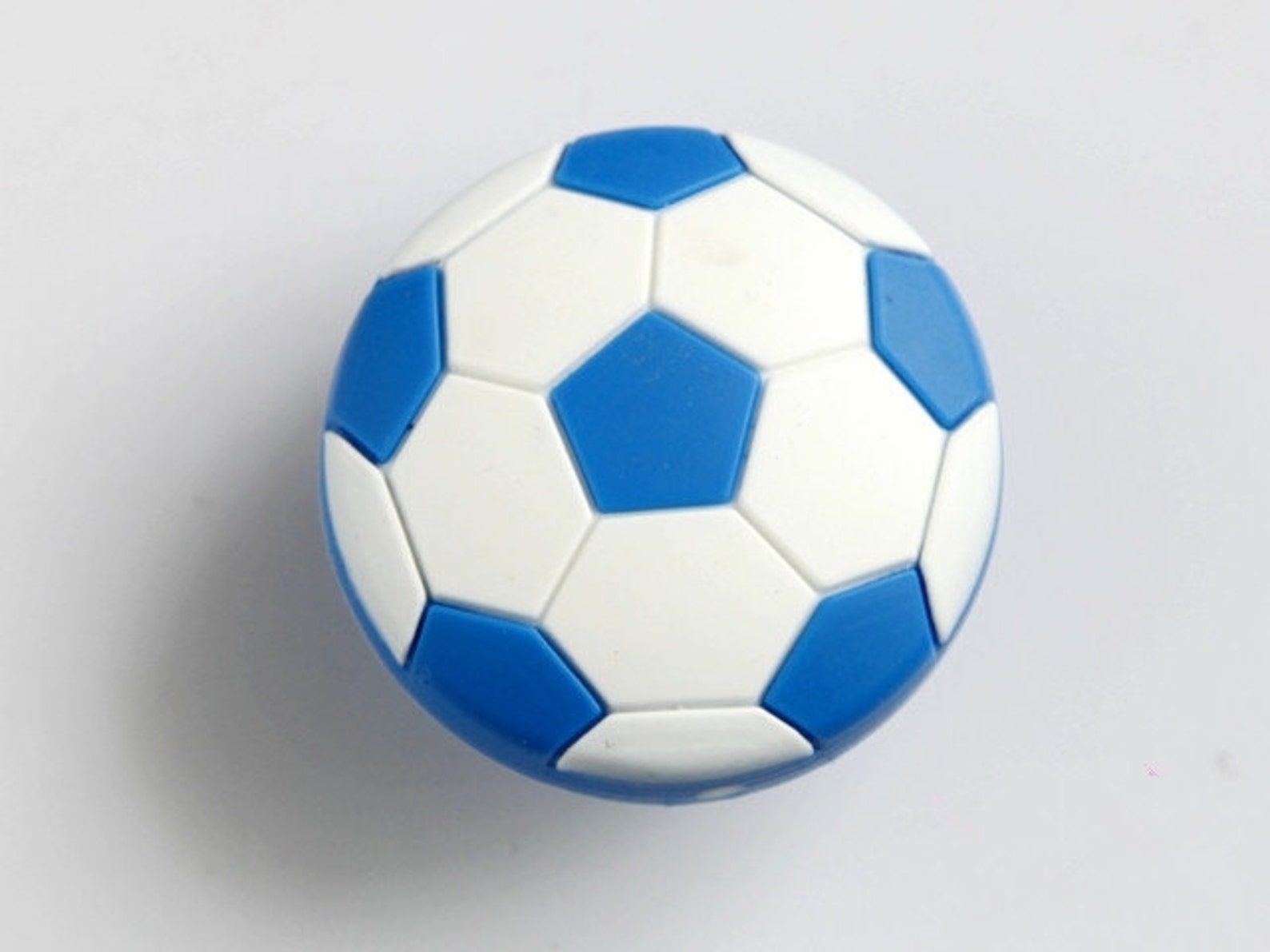 Kids Dresser Drawer Knobs Pulls Handles Football Soccer Black Etsy