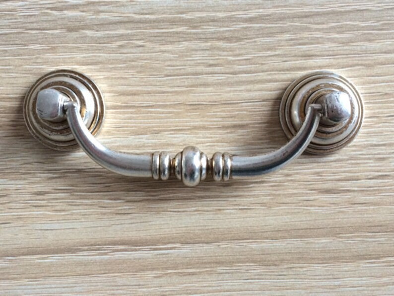 3.5 4.25 Drop Bail Swing Dresser Pulls Drawer Pull Etsy