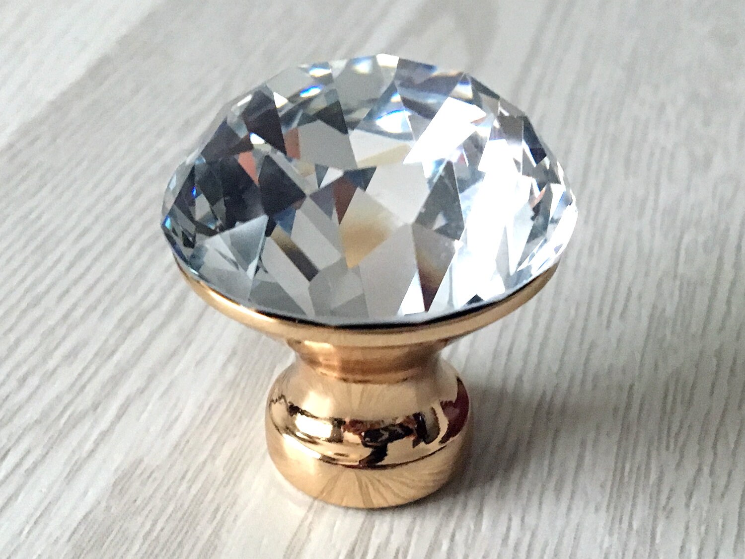 3.75 5 Gold Crystal Drawer Pulls Handle Pull Knobs Etsy