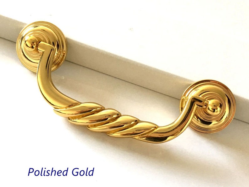 4 1/2 Drop Bail Drawer Pulls Handles Dresser Etsy