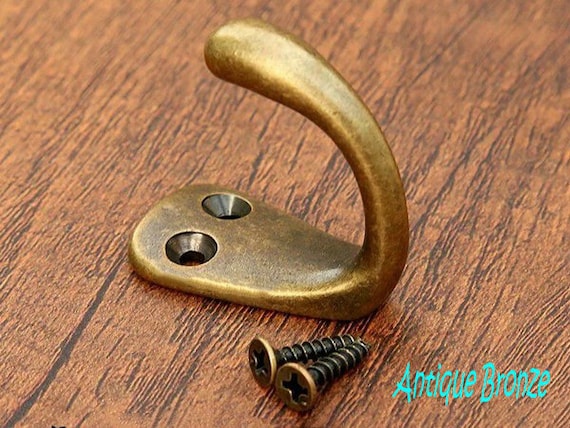 Small Wall Hooks Brass Hook Decorative Hooks Wall Hook Antique