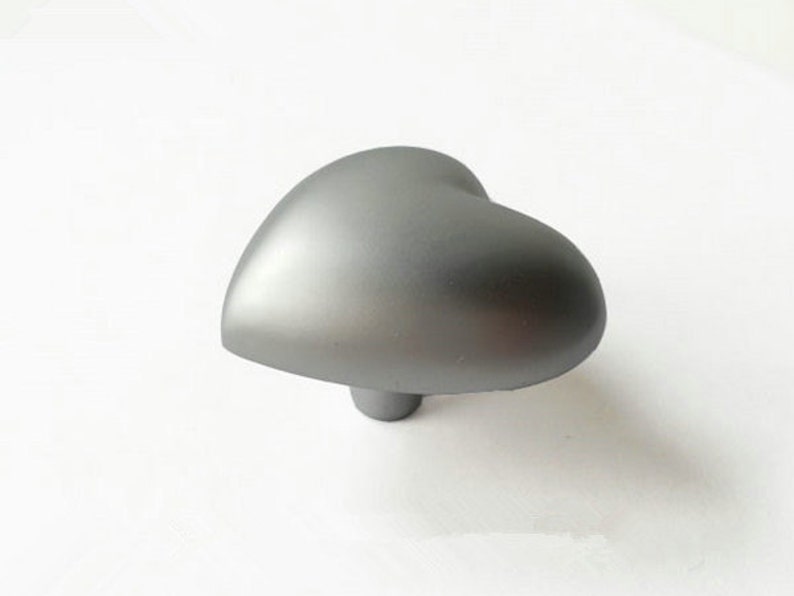 Heart Knob Kids Dresser Knobs Drawer Knobs Pull Gold Silver Etsy