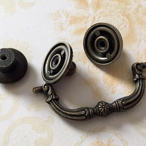 3 C-C Drawer Pull Dresser Pull Bail Drawer Pulls Handles Knobs Cabinet ...