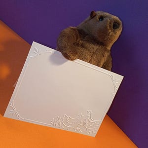 Darice Chicken Border Embossing Folder (Rare Retired Pattern)