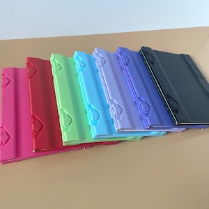 3D Printed Refillable Notebook: US Letter Size with Pen Holder