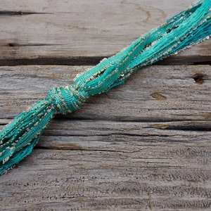 Interchangeable laces in jade green for your lace up gladiator sandals. Choose from ankle or knee high lengths