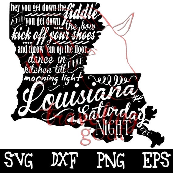Louisiana Saturday Night LSU Graphic Tee