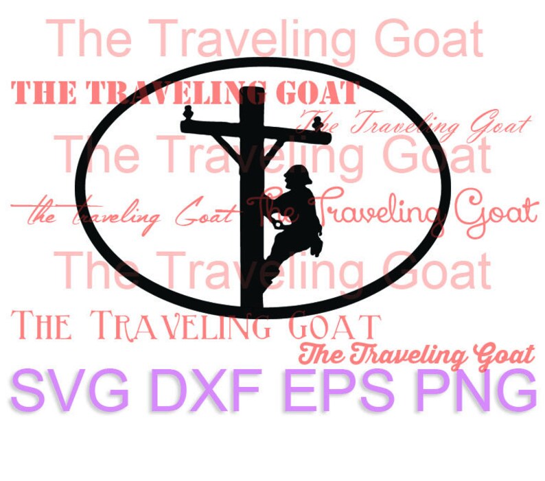 Download Lineman Linemen oval svg png eps dxf | Etsy
