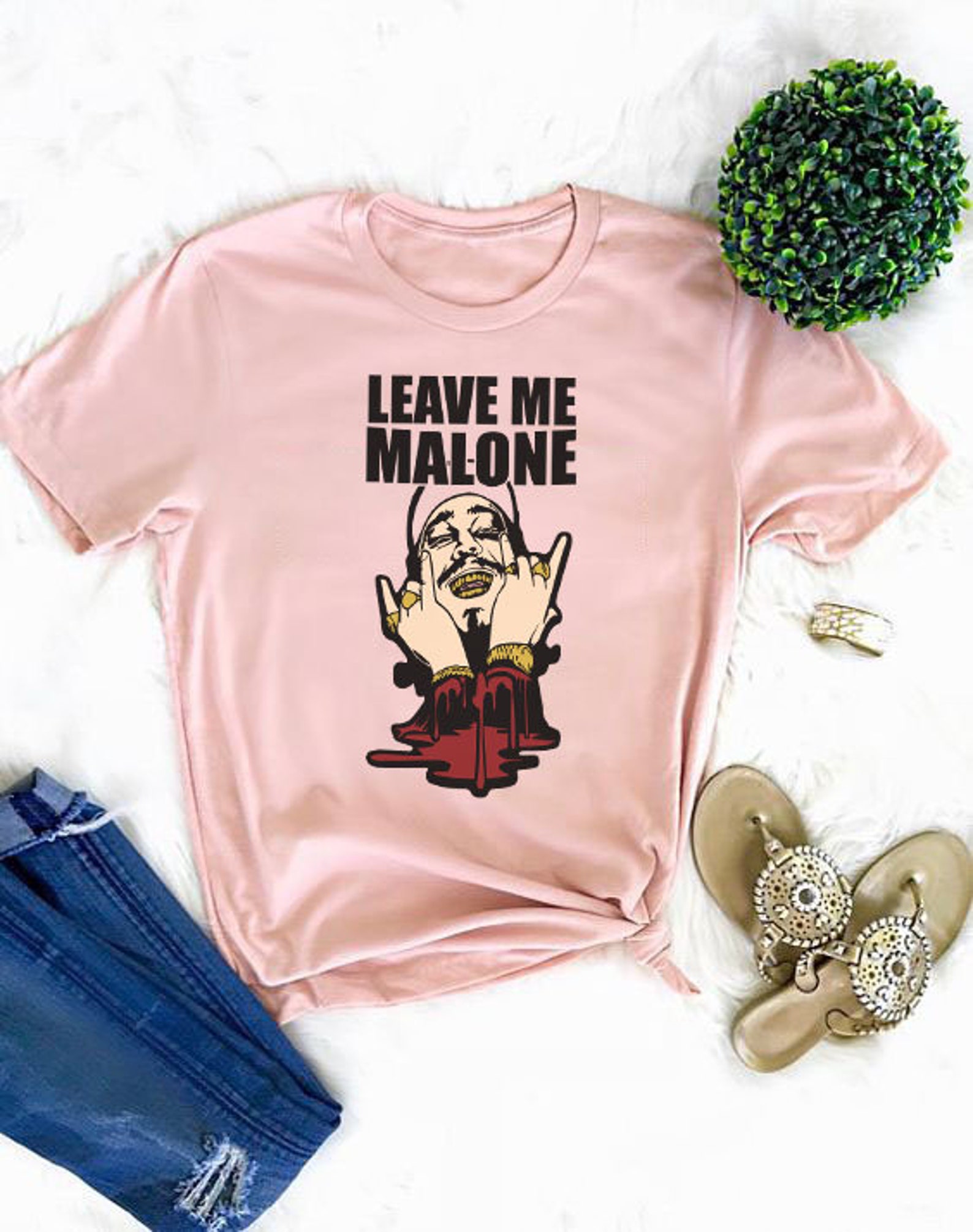 Leave Me Malone Post Malone Leave Malone Posty Cut File Svg Png Eps Dxf
