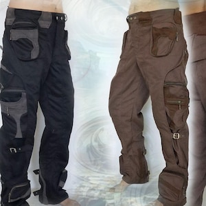Inventor Pants ~ cyber neon punk rave futuristic tech wear