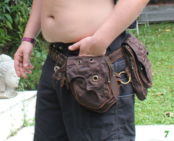 Pegasus Belt Twin Zipper Pocket Hip 