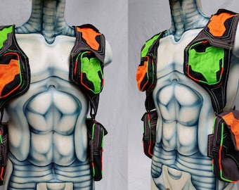 Blaster Holster ~ men's psy techno festival shoulder holster bag pocket vest