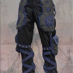 Orgone Pants neo cyber electro techno forest cyberpunk rave image 6