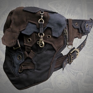 Matrix Belt - pocket belt Bag with two buckles