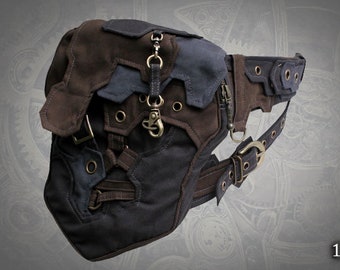 Matrix Belt - pocket belt Bag with two buckles