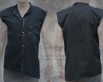 Aztec Shirt ~ lost sleeves steampunk