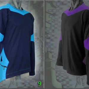 Arrow Sweater with side pocket cyber psytrance festival burner rave jumper sweatshirt image 7