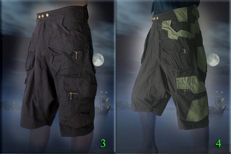 Corsair Bermuda Shorts with corgo pockets ~ for all Pirates