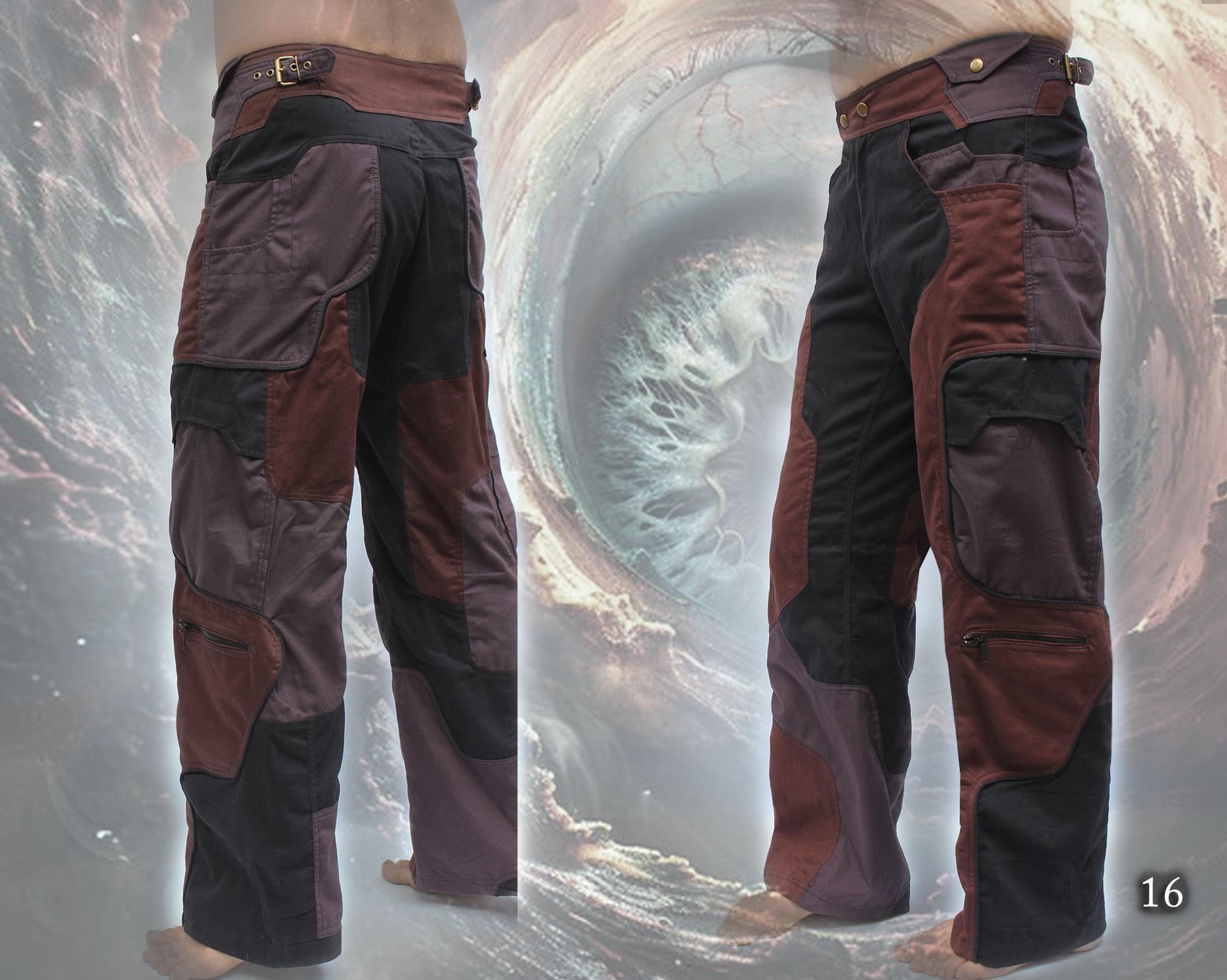 パンツ 00s space tribe flare cargo pants Spikey Pants : Black - UV Lime – Space Tribe