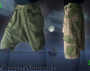 Corsair Bermuda Shorts with corgo pockets ~ for all Pirates