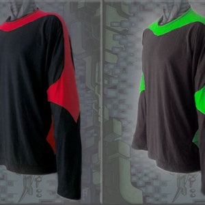 Arrow Sweater with side pocket cyber psytrance festival burner rave jumper sweatshirt image 8