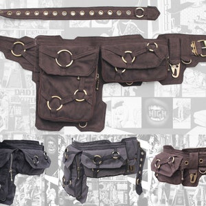 Taboo Belt  - multi pocket hip belt bag
