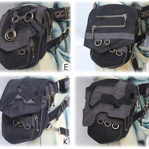 Altered Belt - cargo pocket waist belt bag pouch