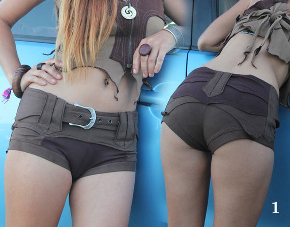 stretch hot pants