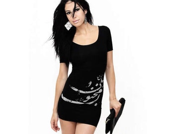 Fitted Women's Black Dress - LEILI O MAJNOON