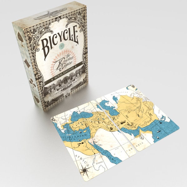 The Persian Empire (ROYAL EDITION) playing cards branded by Bicycle