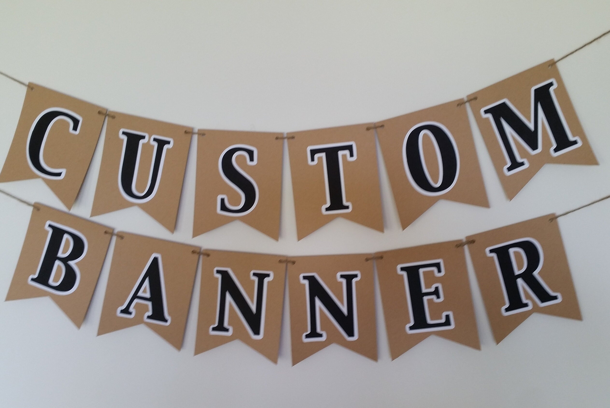 Party Decorations Custom Banner Custom Party Banner Custom Etsy