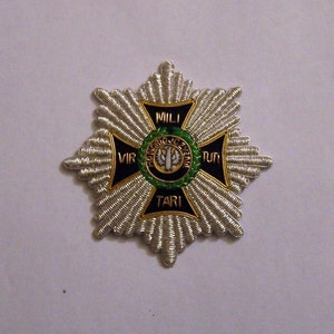 Royal Poland Polish Grand Star Cross Eagle Order Merit Award Medal Knight Officer Uniform Patch Medieval Battle War Nation EU Unity NATO