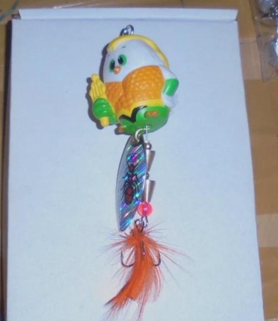 Vintage Hand Made Novelty Parrot Bird Fishing Lure Fly Spinner Fun Gag Goofy Joke Game Lake River Stream Fisherman Gift - Etsy Vintage Hand Made Novelty Parrot Bird Fishing Lure Fly Spinner Fun Gag Goofy Joke Game Lake River Stream Fisherman Gift - Etsy